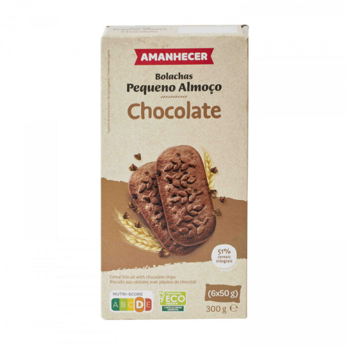 Bolacha Amanhecer Chocolate Pequeno Almoço 300g Bolacha Amanhecer Chocolate Pequeno Almoço 300g