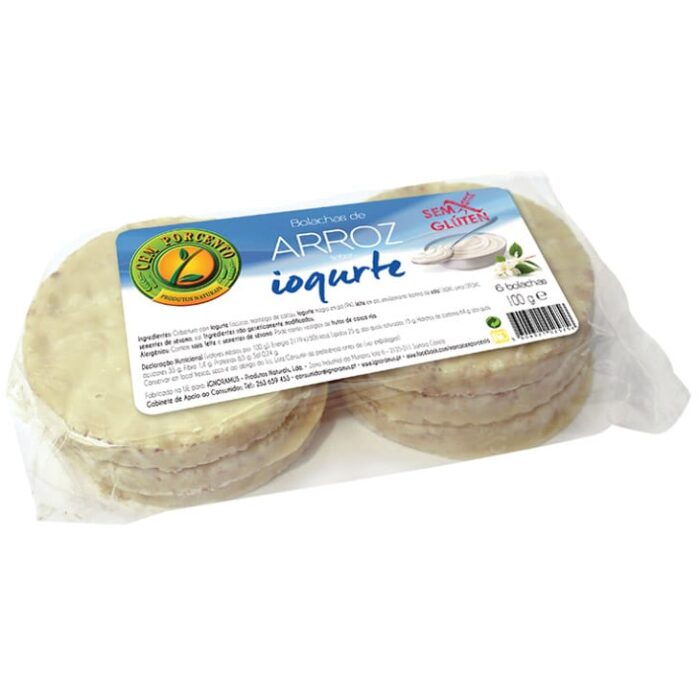 Bolacha Arroz sem Glúten 100g Bolacha Arroz sem Glúten 100g