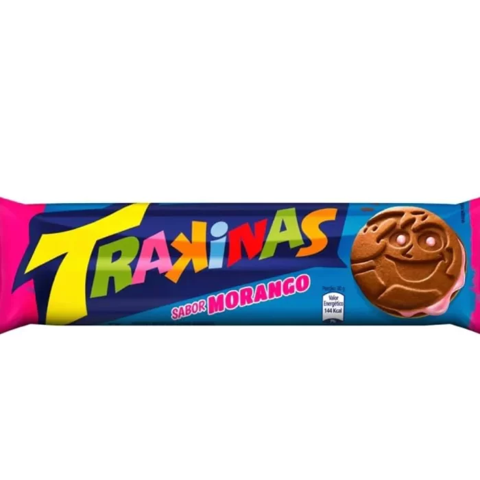 Bolacha Brinky Morango 1un2 Bolacha Brinky Morango 1un2