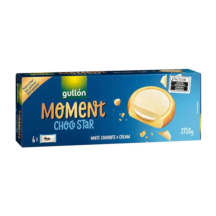 Bolacha Choc Star Branc Momento Pck6 Gullon2 Bolacha Choc Star Branc Momento Pck6 Gullon2