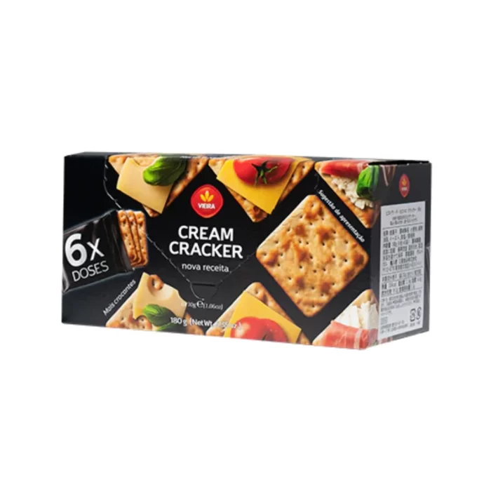 Bolacha Cream Cracker Doses 180g Bolacha Cream Cracker Doses 180g