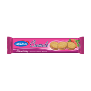 Bolacha Cremica Cremelo Morango 165g