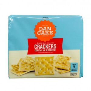 Bolacha Dan Cake Cracker Com Sal On Top 500g