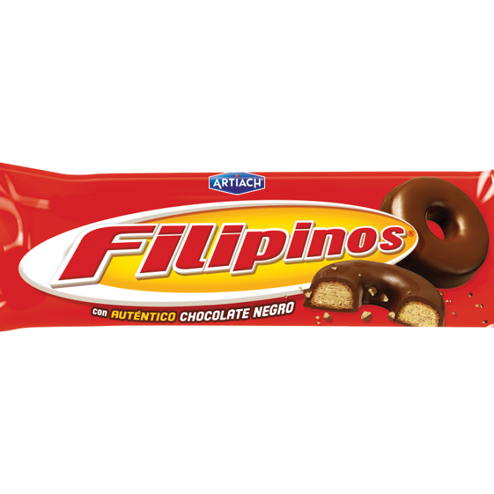 Bolacha Filipinos chocolate negro 128g