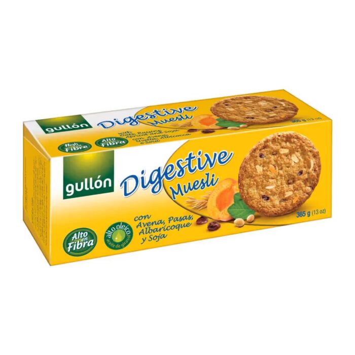 Bolacha Gullon Digestive Aveia Pêssego, Soja 425g_conv Bolacha Gullon Digestive Aveia Pêssego, Soja 425g_conv