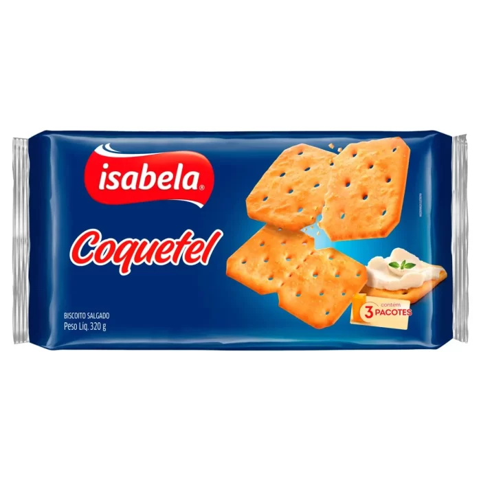 Bolacha Isabela Coquetel 320g2 Bolacha Isabela Coquetel 320g2