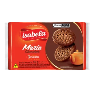 Bolacha Isabela Maria Chocolate 350g