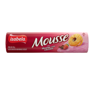 Bolacha Isabela Mousse Morango Chocolate 150g