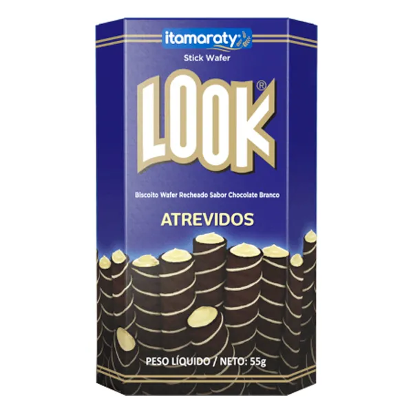 Bolacha Look Atrevidos Itamaraty 55gr Bolacha Look Atrevidos Itamaraty 55gr