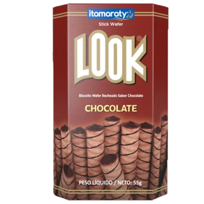 Bolacha Look Chocolate Itamaraty 55g Bolacha Look Chocolate Itamaraty 55g