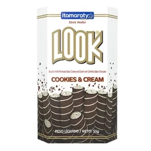 Bolacha Look Cookies E Cream Itamaraty 55g