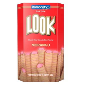 Bolacha Look Morango Itamaraty 55g
