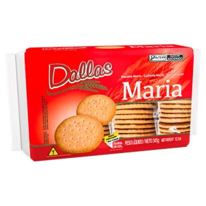 Bolacha Maria Dallas Emb 3un 400g