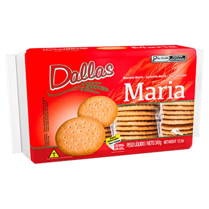 Bolacha Maria Dallas Emb 3un 400g