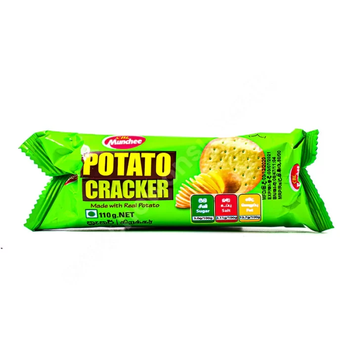 Bolacha Munchee Potato Cracker 110g2