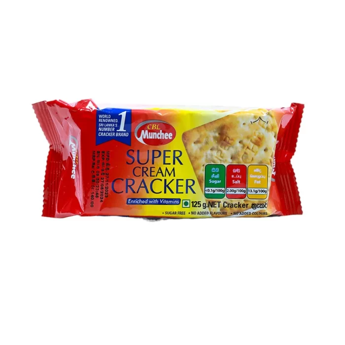 Bolacha Munchee Super Cream Cracker 125g3 Bolacha Munchee Super Cream Cracker 125g3