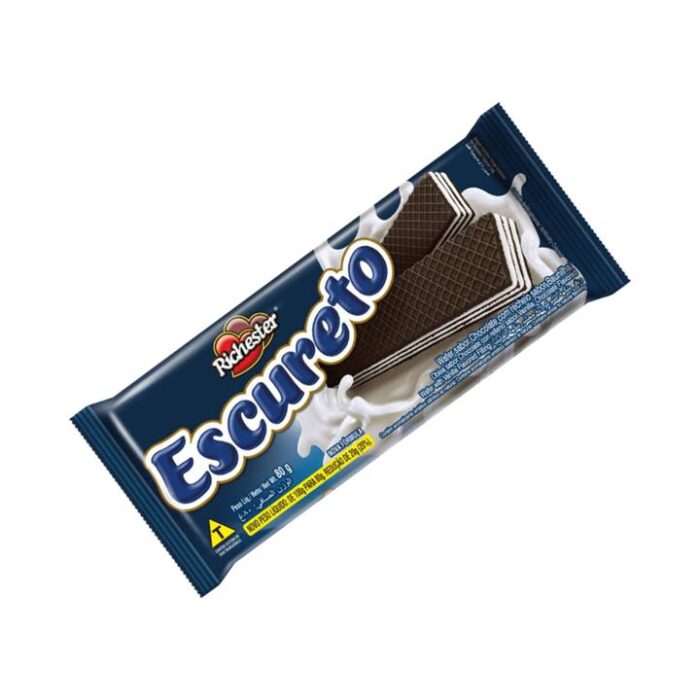 Bolacha Richester Amori Wafer Escureto 100g2 Bolacha Richester Amori Wafer Escureto 100g2