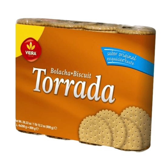 Bolacha Torrada Vieira 800g Bolacha Torrada Vieira 800g