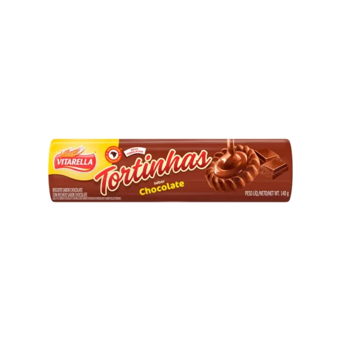 Bolacha Tortinhas Vitarella Chocolate 140g