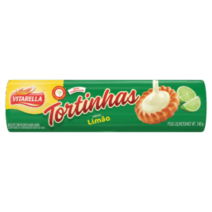 Bolacha Tortinhas Vitarella Limao 140g