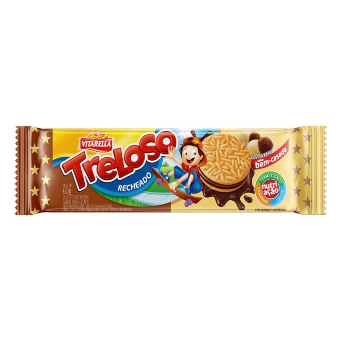 Bolacha Treloso Bem-Casado 60 G