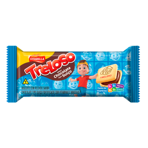 Bolacha Treloso Clubinho Chocolate 40g