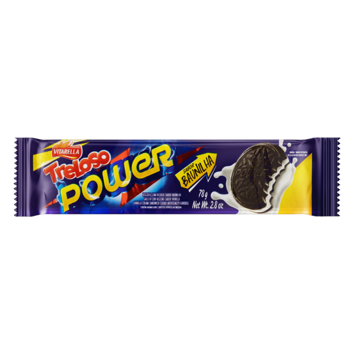 Bolacha Treloso Power Baunilha 78g2