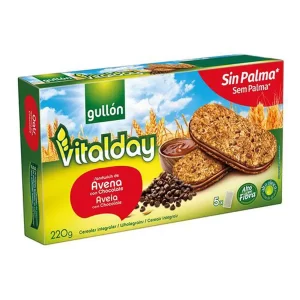 Bolacha Vitalday Gullon Avena Con Chocolate 220g