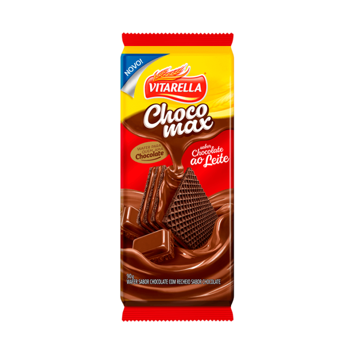 Bolacha Vitarella Chocomax 90g