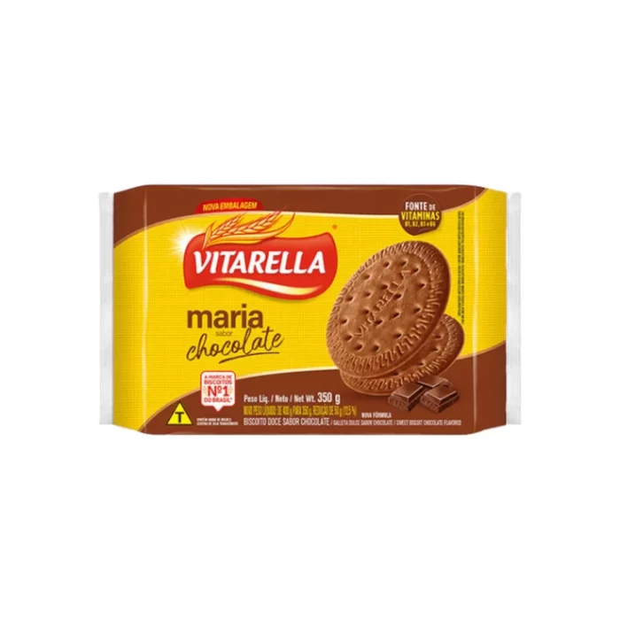 Bolacha Vitarella Maria Chocolate 350g