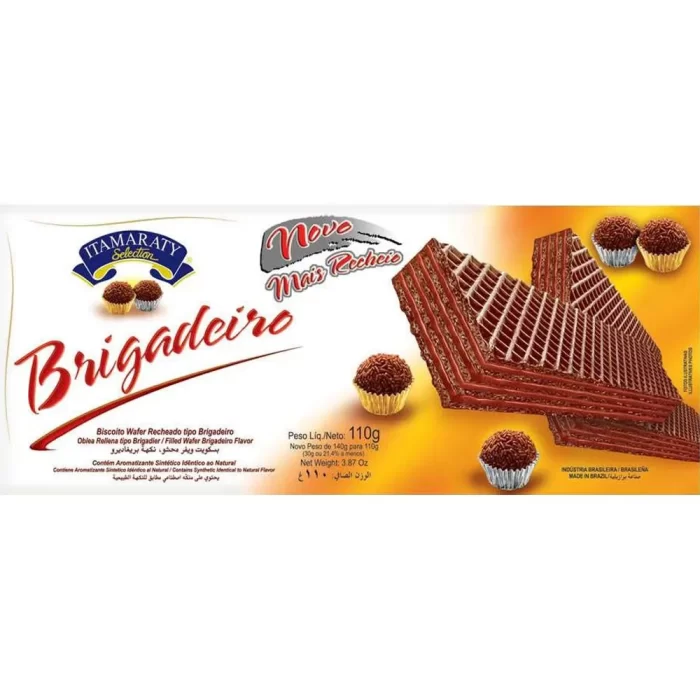 Bolacha Wafer Brigadeiro 110g Bolacha Wafer Brigadeiro 110g