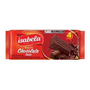 Bolacha Wafer Isabela Chocolate Suico 100g