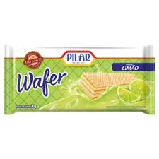Bolacha Wafer Limao Pilar 80g