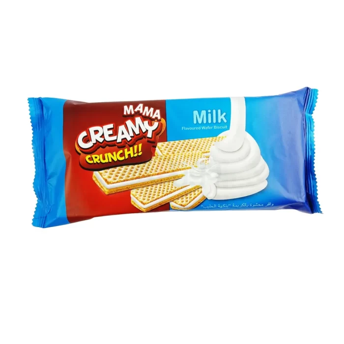 Bolacha Wafer Mama Creamy Milk 120g Bolacha Wafer Mama Creamy Milk 120g