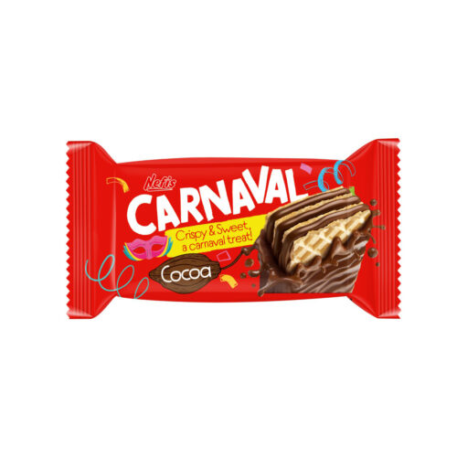 Bolacha Carnaval Cacau 22g