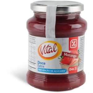 Doce Morango S/Açucar Vital 330g