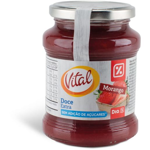 Doce Morango S Açucar Vital 330g Doce Morango S Açucar Vital 330g