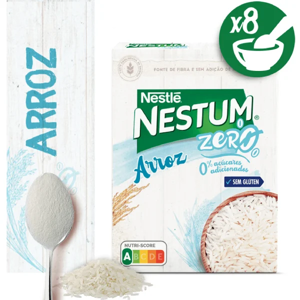 Nestum Arroz Nestle 0_ Açucar 250g2 Nestum Arroz Nestle 0_ Açucar 250g2