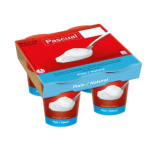 Yogurte Pascual Normal Açucarado 4x125g