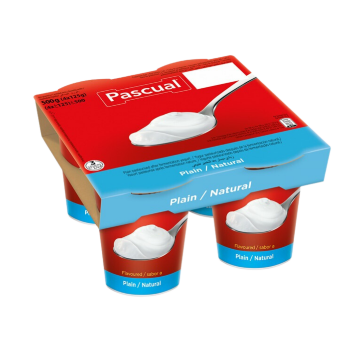 Pascual Regular Sweetened Yogurt 4x125g3 Pascual Regular Sweetened Yogurt 4x125g3