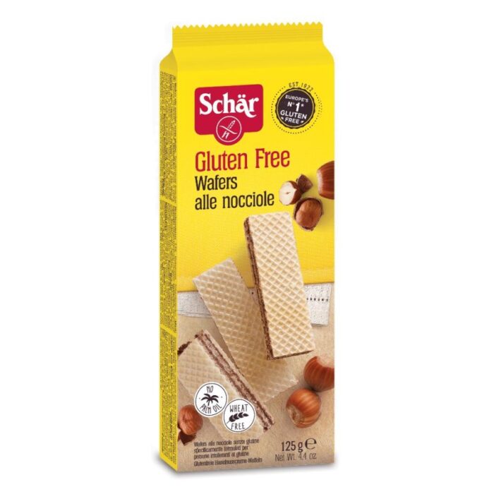 Schar Bolachas Wafers S.G Nocciole Cream 125g X 6 Schar Bolachas Wafers S.G Nocciole Cream 125g X 6