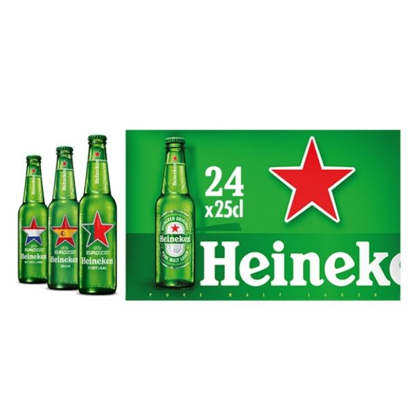 Caixa Cerveja Heineken 24x25cl2 Caixa Cerveja Heineken 24x25cl2