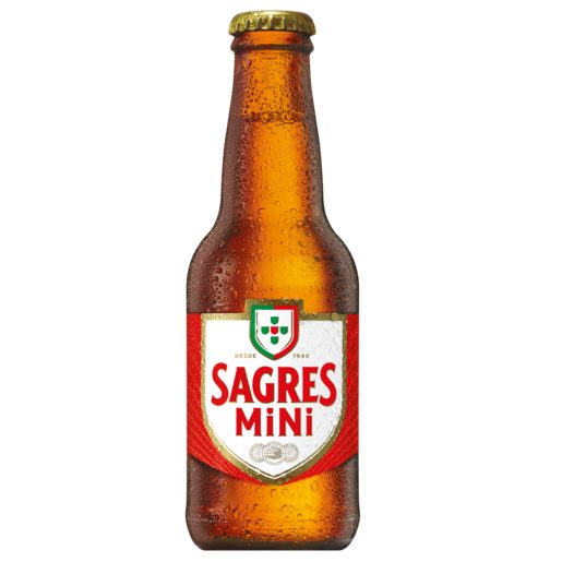 Cerveja Sagres Mini 5,0% 3x10x200ml Cerveja Sagres Mini 5,0% 3x10x200ml