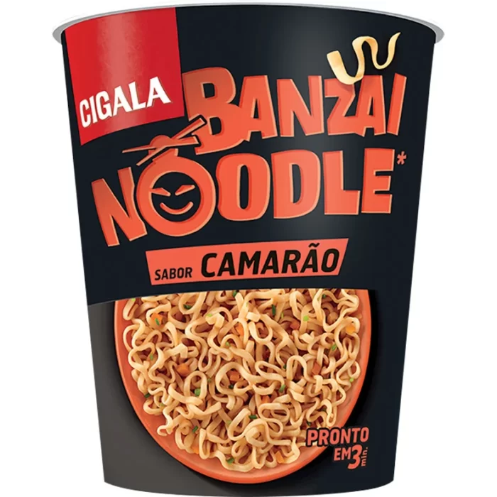 Cigala Banzai Noodle Camarão 67g2