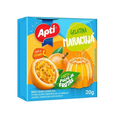 Gelatina Apti Saboramarelo 24g Gelatina Apti Saboramarelo 24g
