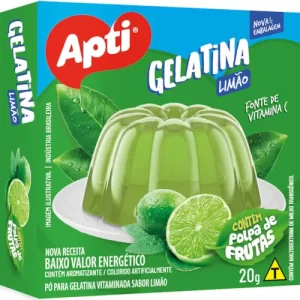 Gelatina Apti Vitaminado Limão 35g