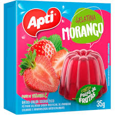 Gelatina Apti Vitaminado Morango 35g