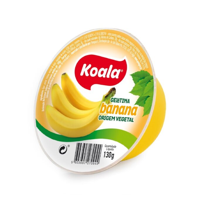 Gelatina Banana Koala 130g3 Gelatina Banana Koala 130g3