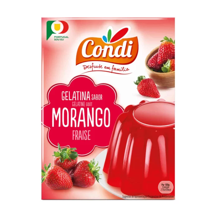 Gelatina Condi Morango 85g Gelatina Condi Morango 85g