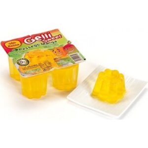 Gelatina Gelli Pêssego Manga 4x100g